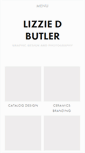 Mobile Screenshot of lizziedbutler.com